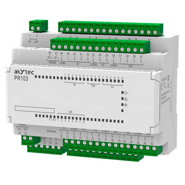 PR103 programovatelne rele s Ethernet pripojenim